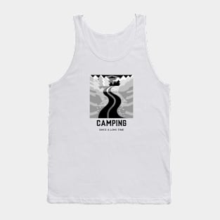 Camping Since Retro Vintage Tent Funny Tank Top